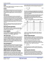 ISL8036AIRZ-T Datasheet Page 23