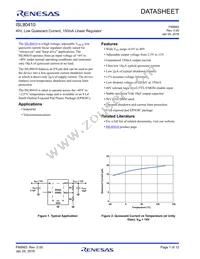 ISL80410IBEZ-T7A Datasheet Cover