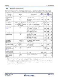 ISL80410IBEZ-T7A Datasheet Page 5