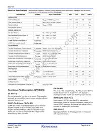 ISL8104CBZ-T Datasheet Page 5