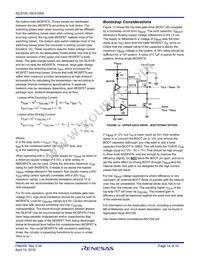 ISL8105CRZ-T Datasheet Page 14