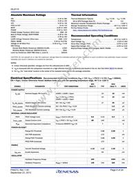 ISL8115FRTZ Datasheet Page 8