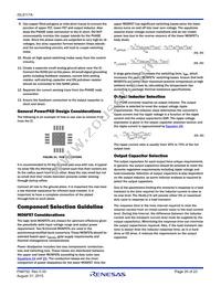 ISL8117AFRZ Datasheet Page 20