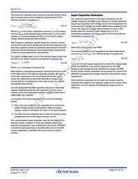 ISL8117AFRZ Datasheet Page 21