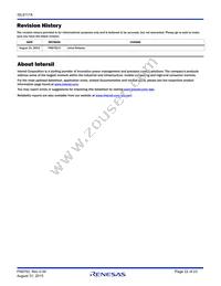 ISL8117AFRZ Datasheet Page 22