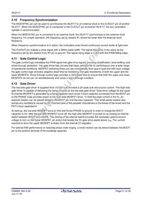 ISL8117FVEZ Datasheet Page 21