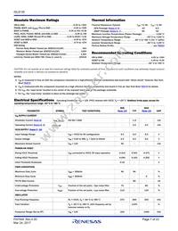 ISL8130IAZ-TK Datasheet Page 7