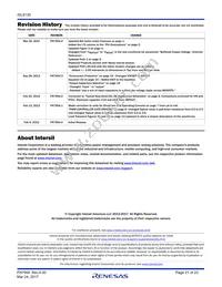 ISL8130IAZ-TK Datasheet Page 21