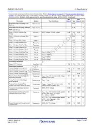 ISL81401FRZ-T7A Datasheet Page 17