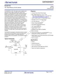 ISL8201MIRZ Datasheet Cover