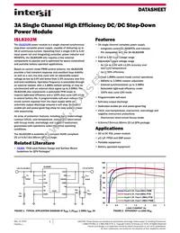 ISL8202MIRZ-T Datasheet Cover