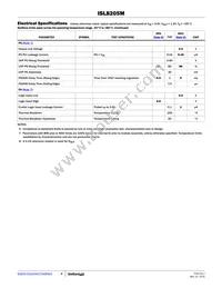 ISL8205MIRZ-T Datasheet Page 8