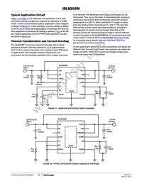 ISL8205MIRZ-T Datasheet Page 18