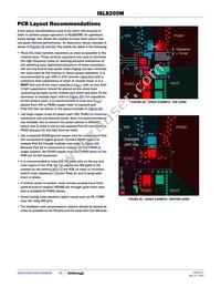 ISL8205MIRZ-T Datasheet Page 19