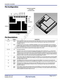 ISL8206MIRZ-T Datasheet Page 3