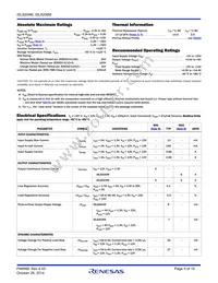ISL8206MIRZ-T Datasheet Page 5