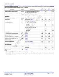 ISL8206MIRZ-T Datasheet Page 6