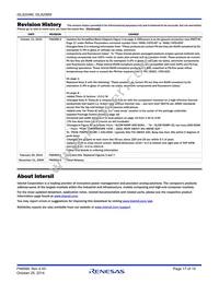 ISL8206MIRZ-T Datasheet Page 17