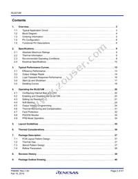 ISL8212MFRZ Datasheet Page 2