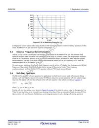 ISL8215MIRZ-T Datasheet Page 22