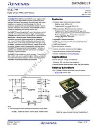 ISL8277MAIRZ-T1 Datasheet Cover