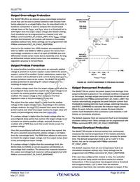 ISL8277MAIRZ-T1 Datasheet Page 20