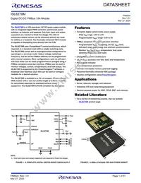 ISL8278MAIRZ-T1 Datasheet Cover