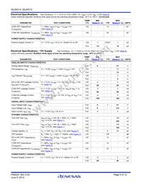 ISL84515IBZ-T Datasheet Page 4