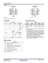ISL84525IU-T Datasheet Page 2