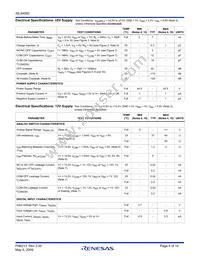 ISL84582IVZ-T Datasheet Page 4