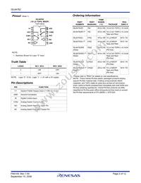 ISL84762IUZ-T Datasheet Page 2