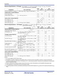 ISL84762IUZ-T Datasheet Page 4