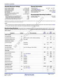 ISL85005AFRZ-T7A Datasheet Page 7