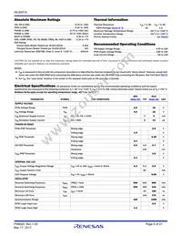 ISL85014FRZ-T Datasheet Page 6