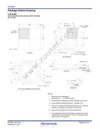 ISL8502AIRZ-TR5194 Datasheet Page 20