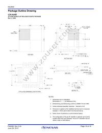 ISL8502IRZ-T Datasheet Page 19