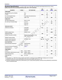 ISL85033IRTZ-T Datasheet Page 9