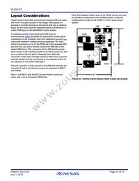 ISL854102FRZ Datasheet Page 17