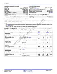 ISL85413FRTZ-T Datasheet Page 5