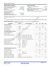 ISL8701IBZ-T Datasheet Page 3
