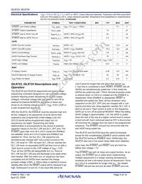 ISL8724IRZ-T Datasheet Page 5