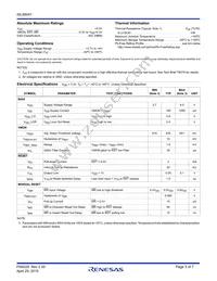 ISL88041IBZ-T Datasheet Page 3
