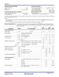ISL9001AIRLZ-T Datasheet Page 3