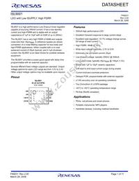 ISL9001IRNZ-T Datasheet Cover