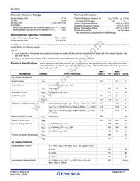 ISL9001IRNZ-T Datasheet Page 3