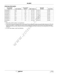 ISL9003IEJZ-T Datasheet Page 2