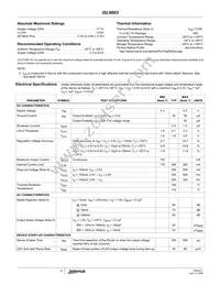 ISL9003IEJZ-T Datasheet Page 3