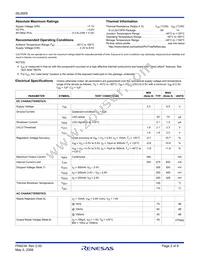 ISL9005IRRZ-T Datasheet Page 2