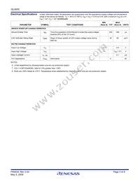 ISL9005IRRZ-T Datasheet Page 3