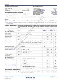 ISL9008AIRUNZ-T Datasheet Page 3